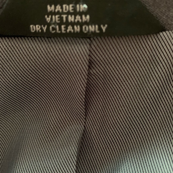 Haggar Grey 2 Button Sport Coat Blazer, Size 40S - Picture 10 of 11